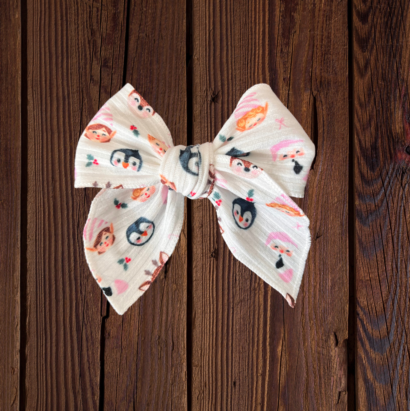 Mini Isabelle Bow (Ribbed)
