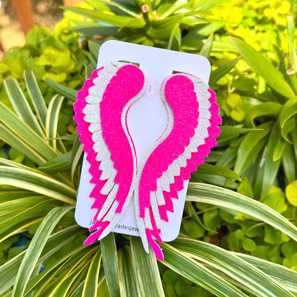 Angel Wings - Hot Pink