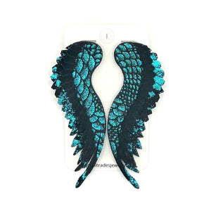 Angel Wings - Black & Blue